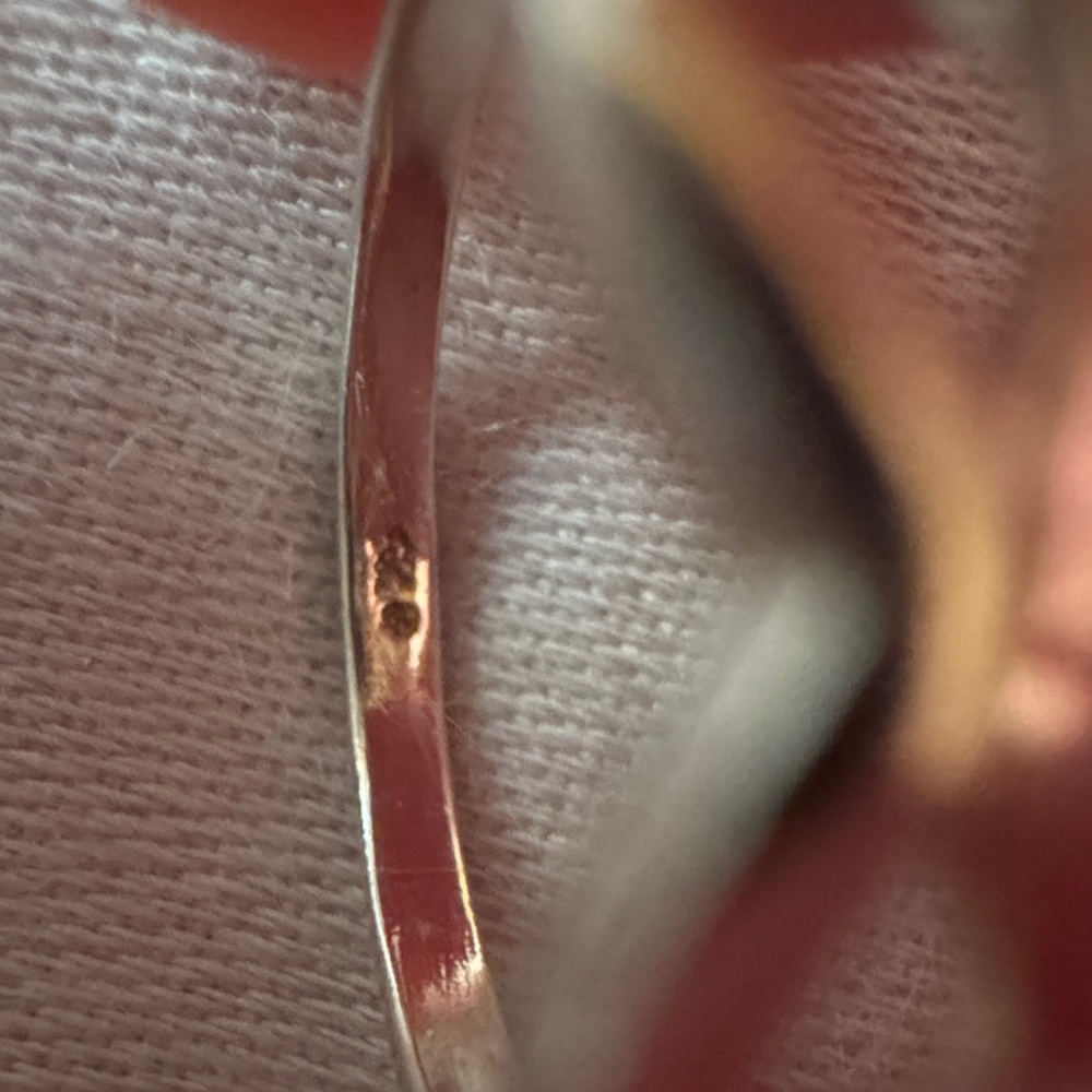 Super Tiny Silver Infinity-Knot Knuckle Ring - image 4